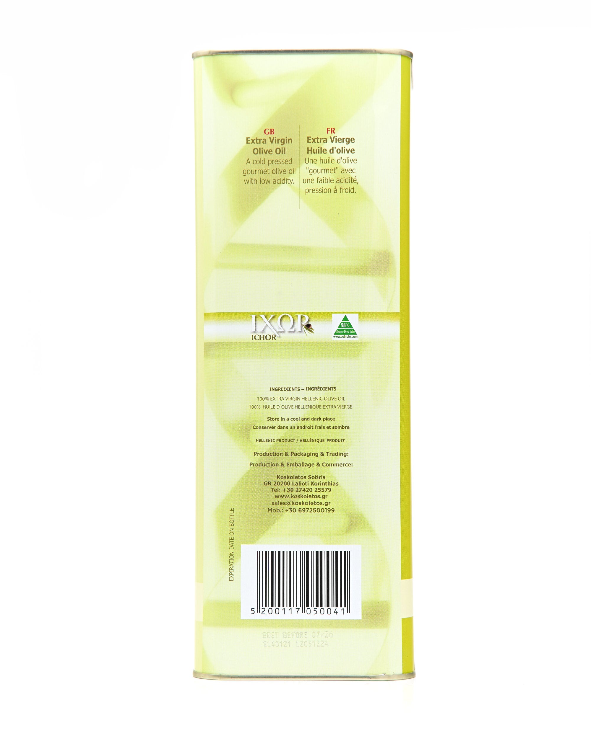 Ichor EVOO 5 L