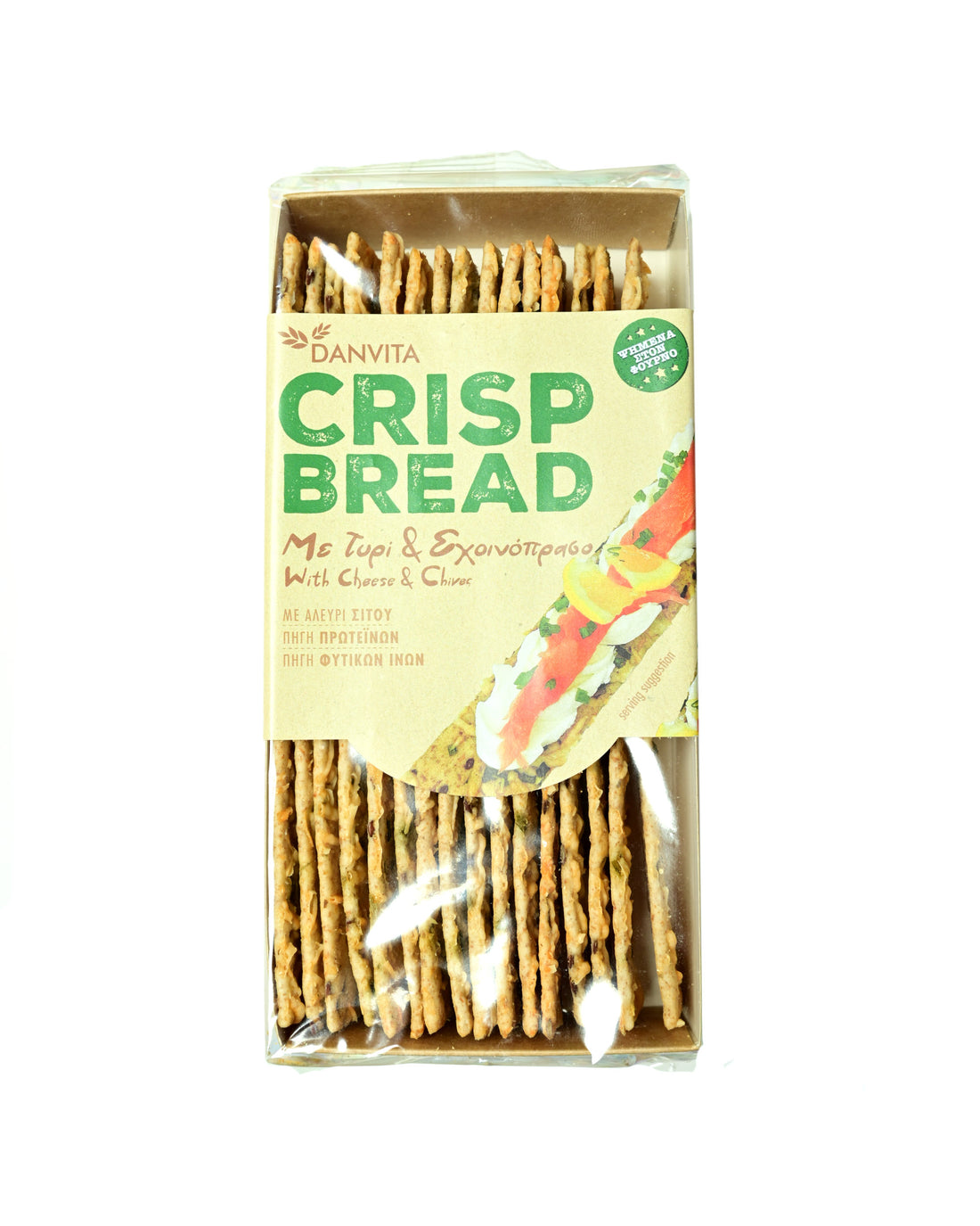 Danvita Cheese &amp; chives 130g