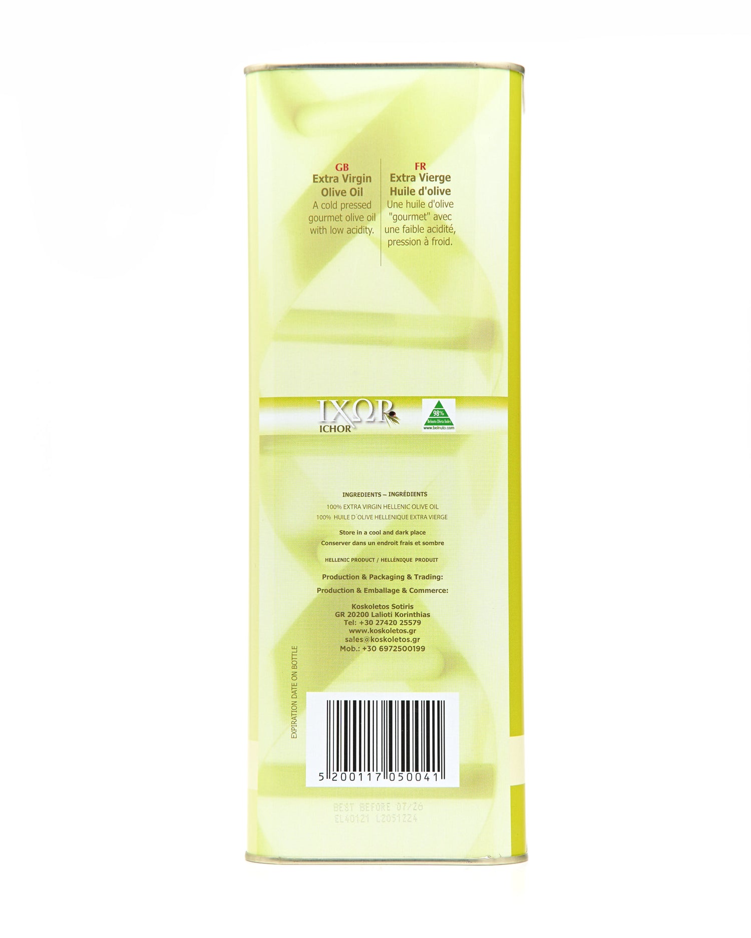 Ichor EVOO  5 L