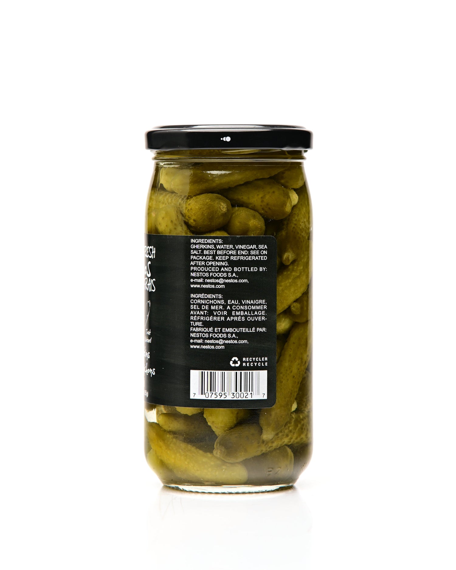 Kypos Baby Gherkins (Cornichons) 370ml