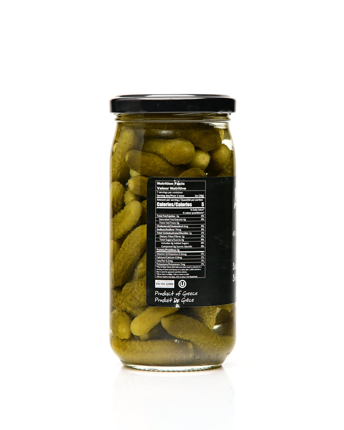 Kypos Baby Gherkins (Cornichons) 370ml