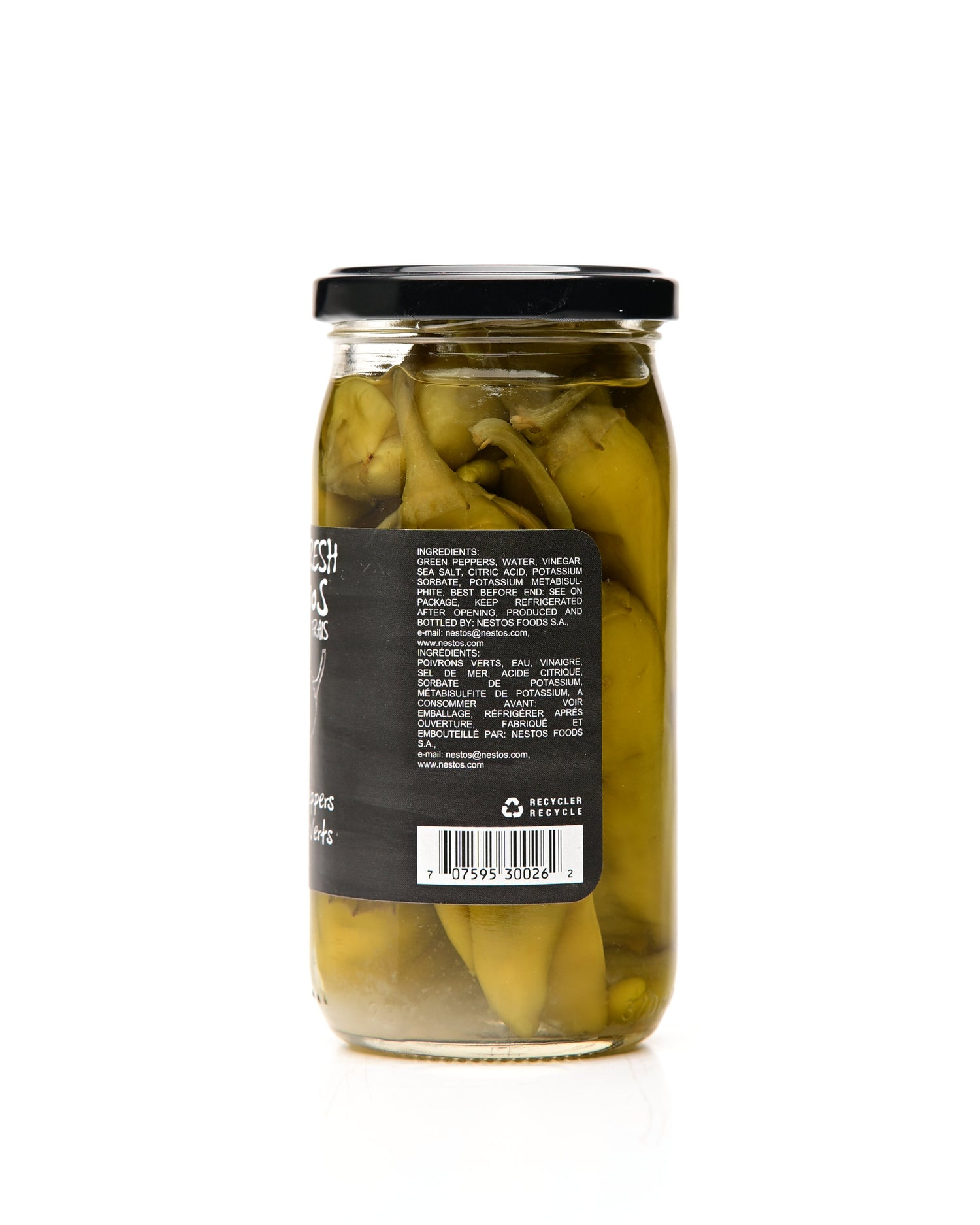 Kypos Green Peppers (Pepperoncini) 370ml