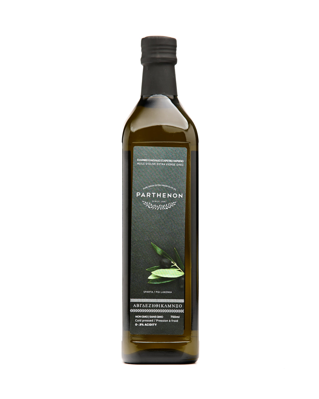 Parthenon Organic EVOO 750 ml
